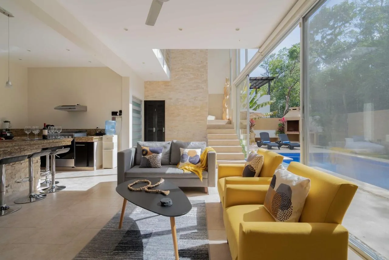 Tulum Private Modern Villa-Pool Beds-Ac-Internet-Parking-Grill 0*,  Mexico