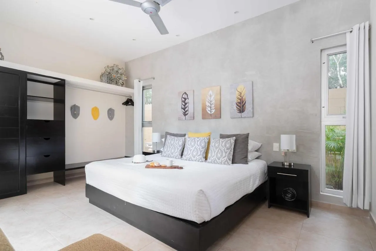 Tulum Private Modern Villa-Pool Beds-Ac-Internet-Parking-Grill 0*,